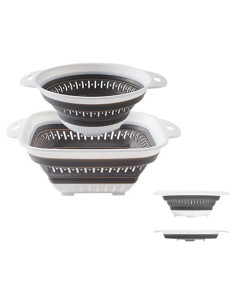 Colador y escurridor plegable LogFaadCoi 1.3L y 2.1L