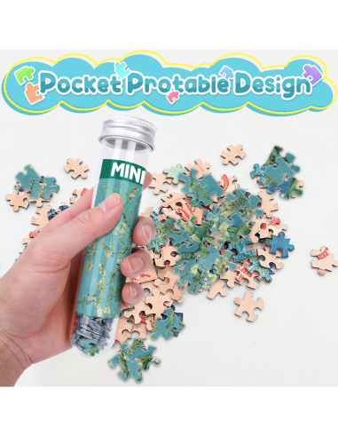 Mini Rompecabezas 150 Piezas LOSFPVR 15x10 cm 3 Diseños