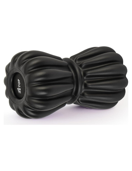 Bola de Masaje TETOP Doble Lacrosse 8.9x16 cm Negro