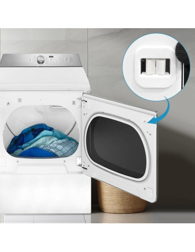 Cierre de puerta de secadora Restynic WPW10610880 1PCS