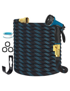 Manguera de Jardín No Expandible 15.24 m Nurtsoli con Boquilla