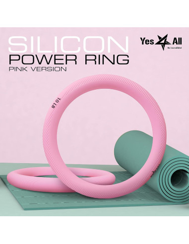 Anillo de Poder Yes4All 4.5kg para Yoga y Fitness
