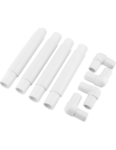 Aro de Bordado Cuadrado ZKer 15.24x15.24 cm Blanco