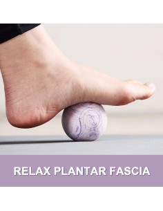 Pelota de Masaje Miofascial PPUU 6.35 cm Color Púrpura 2