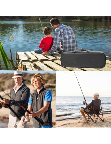 Combo de Caña de Pescar Telescópica 2.1m Ministoream