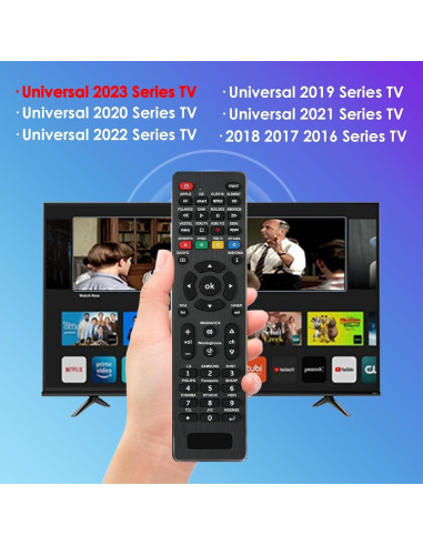 Control Remoto Universal para TV RC-G008 - Compatible con LG, Samsung, RCA y más