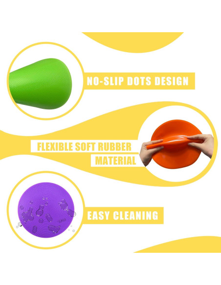 Marcadores de Puntos MIVERYEA 23 cm Antideslizantes 12 Piezas