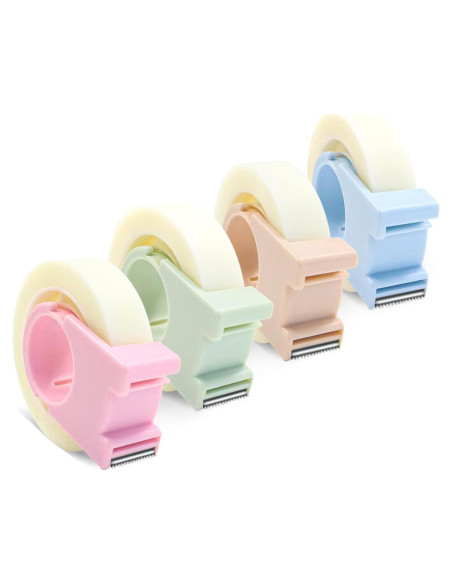 Paquete de 4 Cintas Invisibles BangBoom con Dispensador Mini