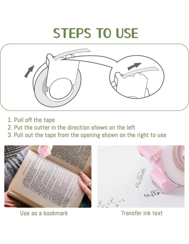 Paquete de 4 Cintas Invisibles BangBoom con Dispensador Mini