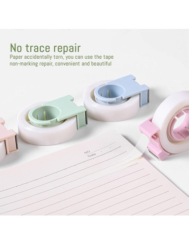 Paquete de 4 Cintas Invisibles BangBoom con Dispensador Mini