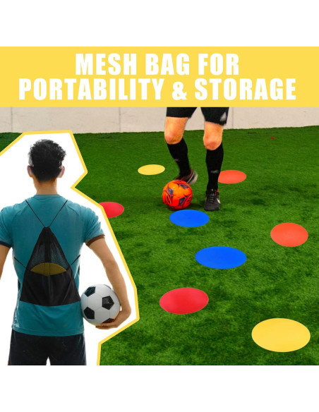 Marcadores de Puntos MIVERYEA 23 cm Antideslizantes 12 Piezas