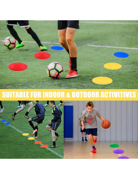 Marcadores de Puntos MIVERYEA 23 cm Antideslizantes 12 Piezas