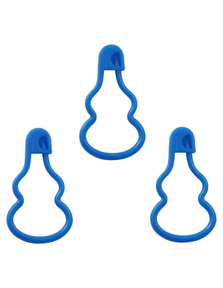 Marcadores de Tejido de Plástico XGNG 200 Piezas Azul