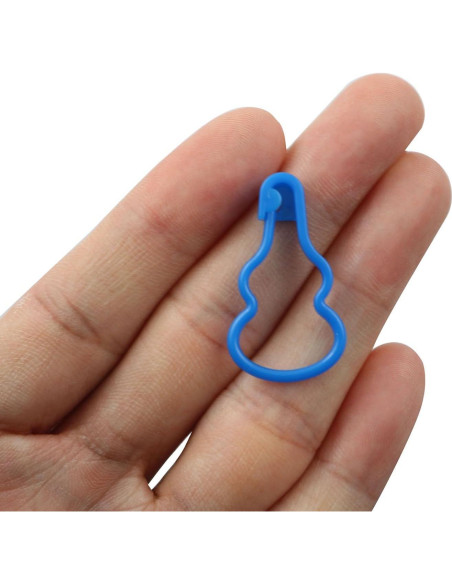 Marcadores de Tejido de Plástico XGNG 200 Piezas Azul