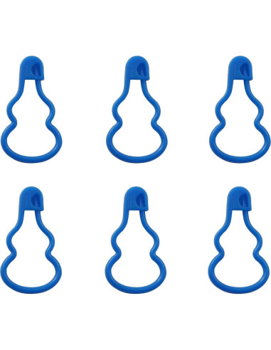 Marcadores de Tejido de Plástico XGNG 200 Piezas Azul