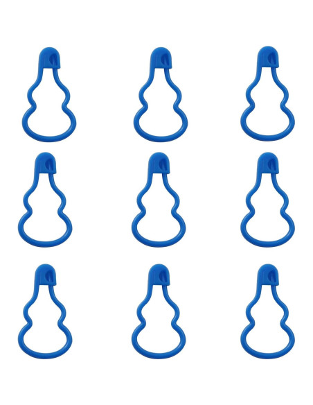 Marcadores de Tejido de Plástico XGNG 200 Piezas Azul