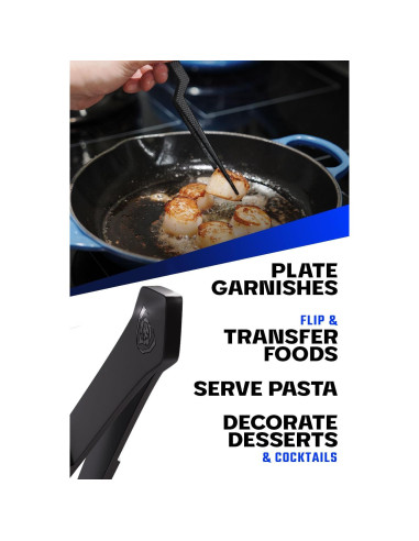 Conjunto de Pinzas y Tenazas de Cocina Dalstrong 2pc 16.5 y 25.4 cm