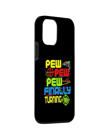Funda Protectora iPhone 12 Mini Lazer Tag Pew Pew Divertido