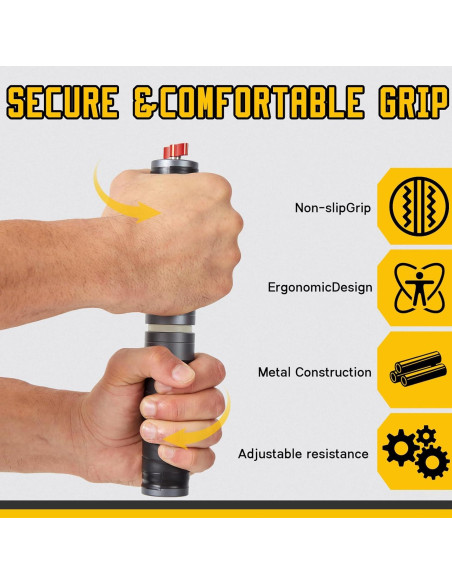Entrenador de Fuerza de Agarre YDLCJD Ajustable Ergonómico