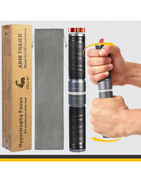 Entrenador de Fuerza de Agarre YDLCJD Ajustable Ergonómico
