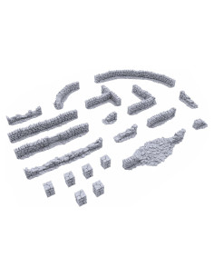 Escenografía Imprimible EnderToys para RPG y Juegos de Guerra 28mm