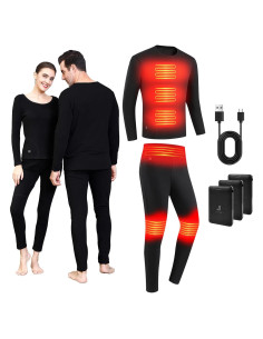 Conjunto Ropa Interior Térmica Calentada J JINPEI XL