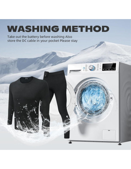 Conjunto Ropa Interior Térmica Calentada J JINPEI XL