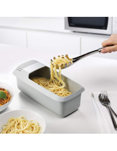 Cocinero de Pasta Boxwizard con Colador para Microondas 30x14 cm 2