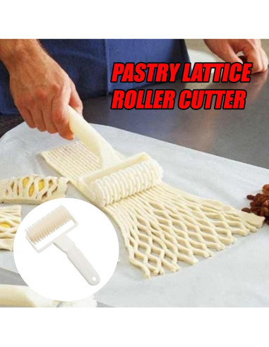 Cortador de Rodillo de Rejilla Wuyituart 19.6 cm para Pasteles