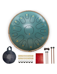 Tambor de Lengua de Acero 35.56 cm Aimery 15 Notas Azul