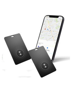 Rastreador Bluetooth Luyuan Ucard Negro Recargable 2pcs