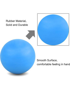Bola de Masaje WOVTE 6.3 cm para Alivio Muscular y Yoga 2