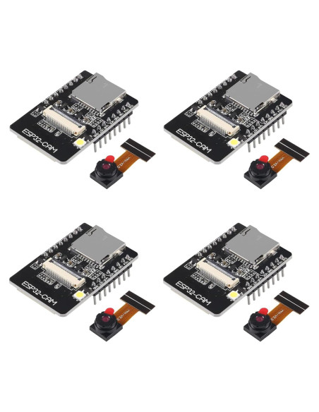 Placa de Desarrollo ESP32-CAM AEDIKO 2.4GHz con Cámara OV2640