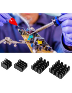 Kit de Disipadores de Calor SaiDian para Raspberry Pi 2/3/4 2