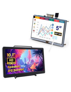Pantalla TFT 5" y Monitor IPS 10.1" ELECROW HD 1920x1080