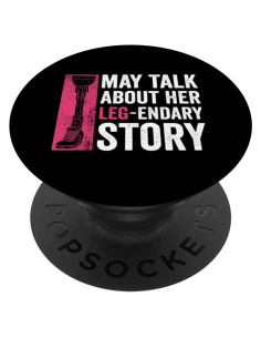 PopSockets Falso Miembro Protésico Intercambiable Negro