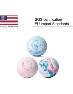 Pelota de Masaje Lacrosse FITZELAR 6.5 cm Alivio Dolor Muscular 2