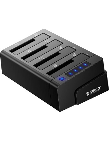 Estación de Acoplamiento ORICO 6648US3 4 Bahías USB 3.0 80TB