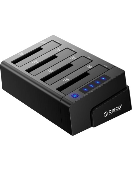 Estación de Acoplamiento ORICO 6648US3 4 Bahías USB 3.0 80TB
