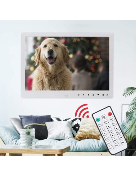 Marco de Foto Digital HD 12" Ciglow 1280x800 Multifuncional