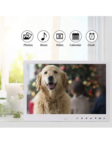 Marco de Foto Digital HD 12" Ciglow 1280x800 Multifuncional