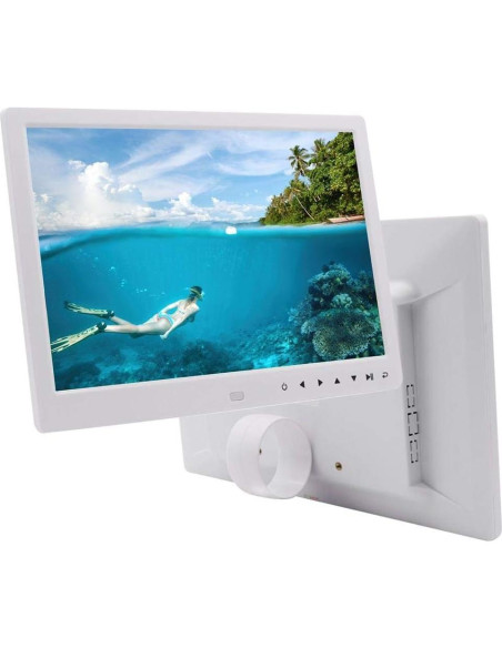 Marco de Foto Digital HD 12" Ciglow 1280x800 Multifuncional