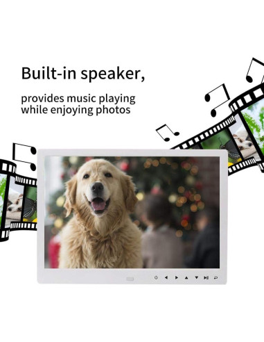 Marco de Foto Digital HD 12" Ciglow 1280x800 Multifuncional