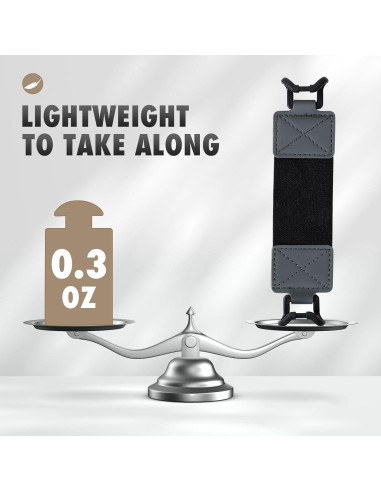 Correa de Mano MoKo para E-Readers y Tabletas 6-8" Gris Espacial