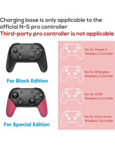 Estación de Carga 6 en 1 FYOUNG para Switch Pro y Joy Con 2