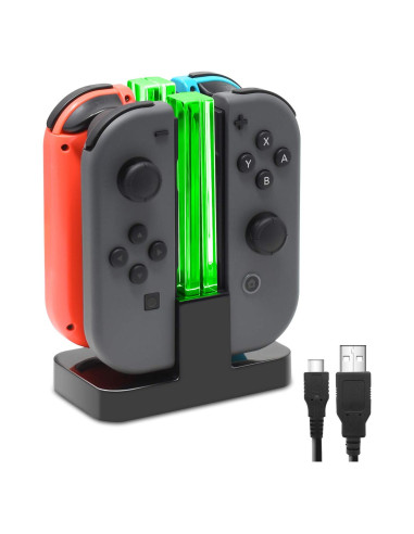 Dock de Carga FastSnail para Joy-Con Nintendo Switch OLED