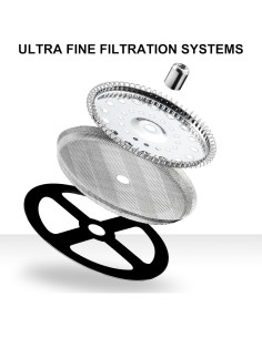 Cafetera Prensa Francesa Gegewawa 0.35 L Acero Inoxidable 2