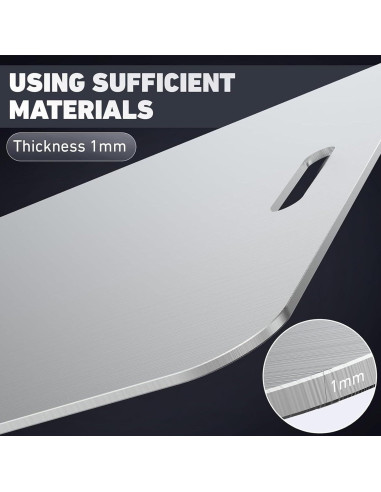 Juego de 3 Tablas de Cortar Acero Inoxidable Belothi 304