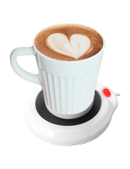 Calentador de Tazas Eléctrico Evelots - 17W - Plato 12.7cm