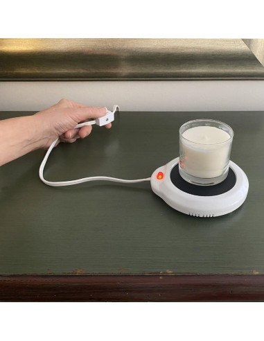 Calentador de Tazas Eléctrico Evelots - 17W - Plato 12.7cm